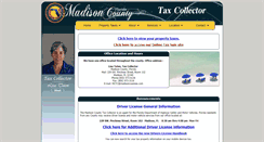 Desktop Screenshot of madisoncountytaxcollector.com
